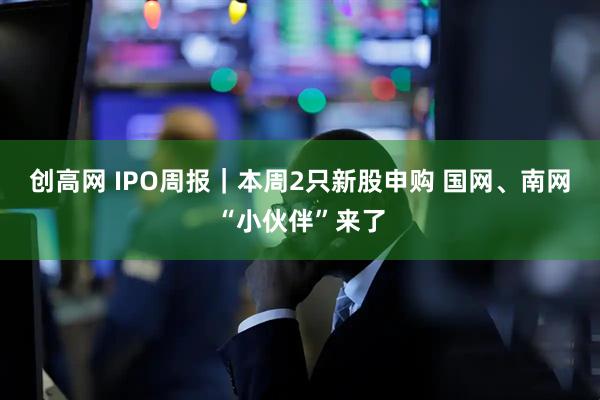 创高网 IPO周报|本周2只新股申购 国网、南网“小伙伴”来了